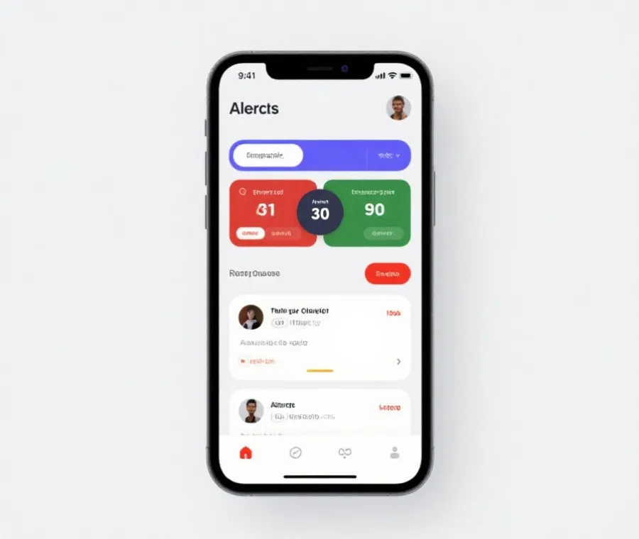 官方APP开奖提醒与比分通知示意图
